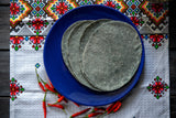 Blue corn tortilla